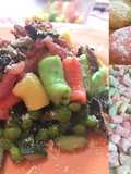 Gnocchi tricolore 🇮🇹 con verdure, pancetta croccante e tartufo