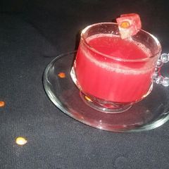 A picture of Water melon juice.