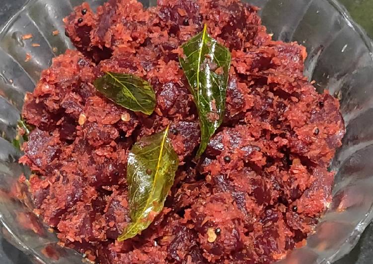 Easiest Way to Make Super Quick Homemade Beetroot Curry