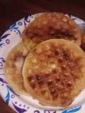 Cinnamon and sugar waffles