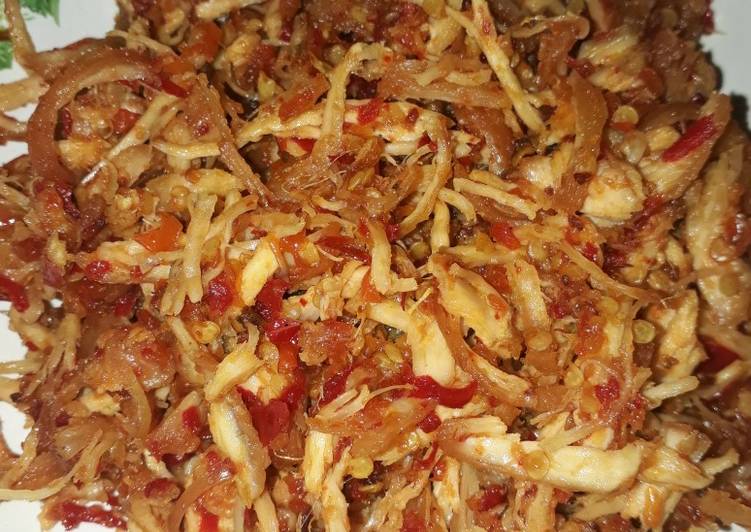 Sambel goreng Ayam Suir