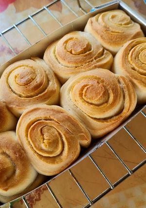 Hình của món Bánh mì cuộn bơ đường.
