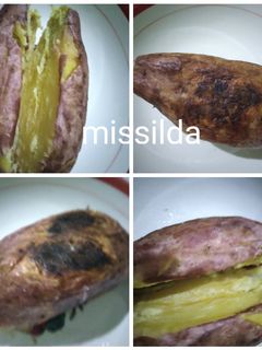 صورة لوصفة بطاطا حلوة في الفرن