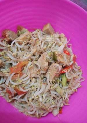 Foto resep Tumis oncom campur touge