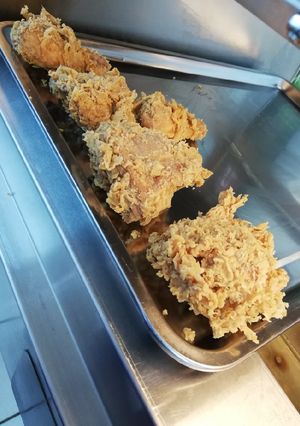 A picture of Crispy fried chicken.