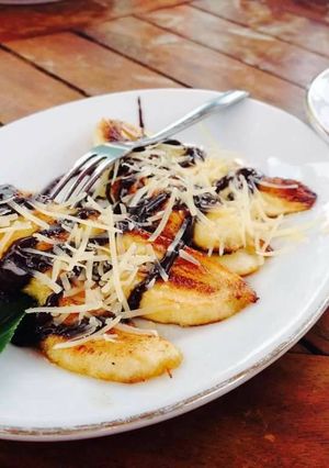 Foto resep banana owol 