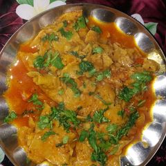 A picture of Roti ki khichdi.