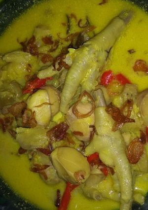 Foto resep Sayur kluwih ceker