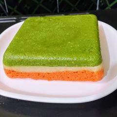 A picture of Tri Colour Dhokla.