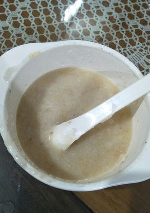 Foto resep Mpasi 6 Mos - Bubur nasi ikan kembung