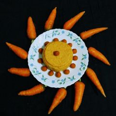 A picture of Carrot Pudding.