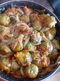 Col de Bruselas rehogada