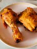 Pollo dorado con mostaza 🍗
