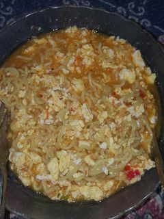 Foto resep Seblak mie telur