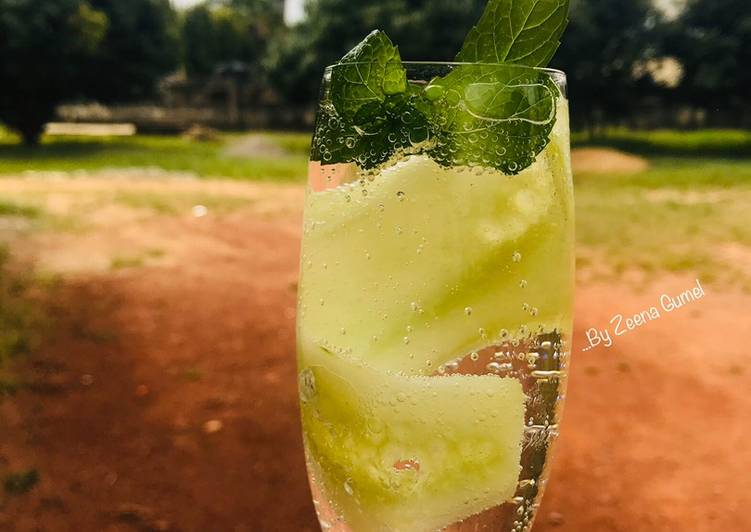 Recipe of Favorite Cucumber Mojito Mocktail