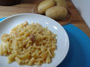 Una foto di pasta provola