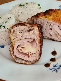 Cordon bleu glutén- és laktózmentesen recept fotója