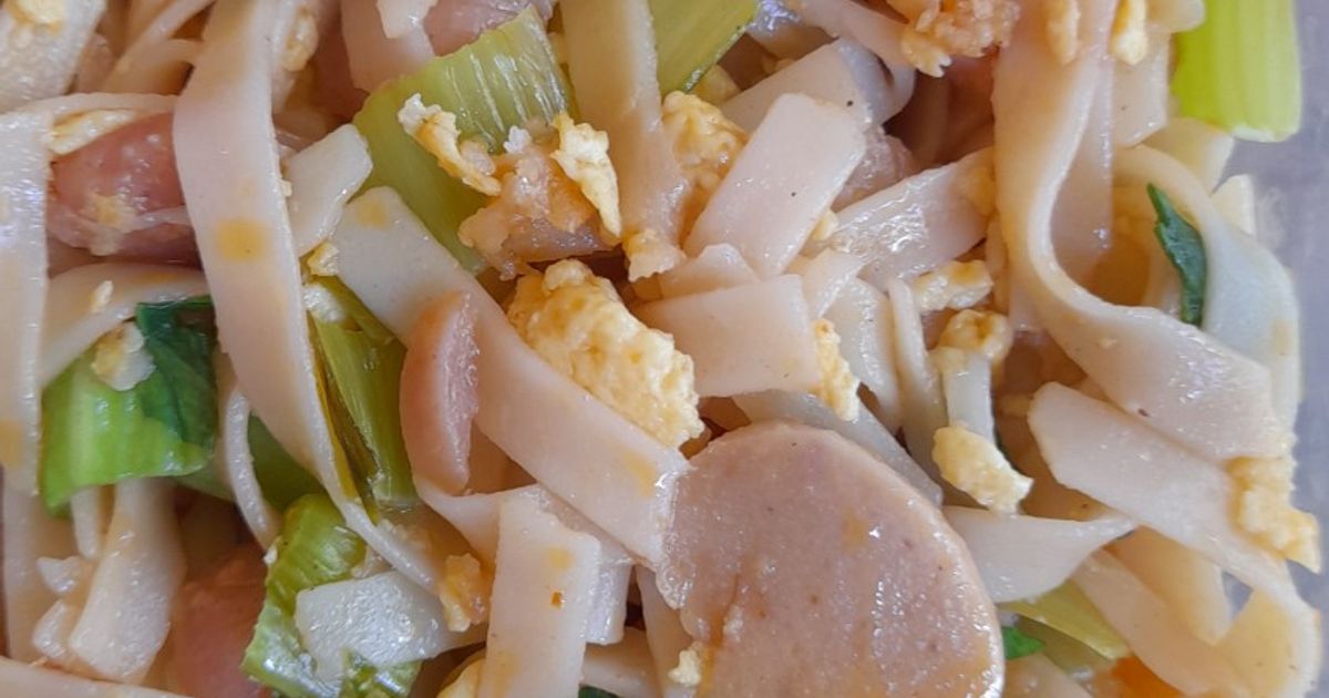 Kwetiau Goreng Solaria Macigom versi anak kos ala Mamah