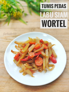 Foto resep Tumis Pedas Labu Siam Wortel