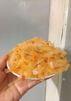 Hình của món Bánh tráng trộn nhà làm.