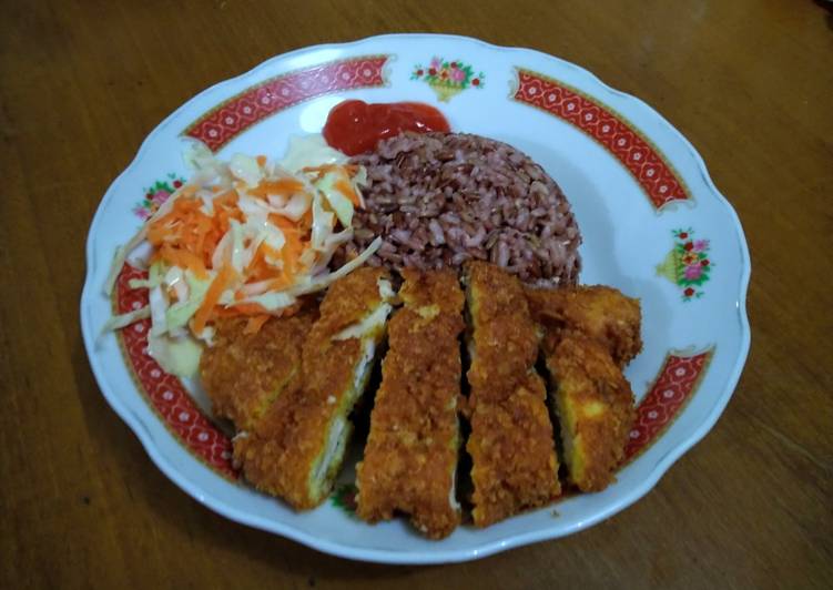 1. Chicken Katsu Salad Hokben