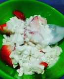 Postre de frutillas en 3 minutos
