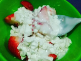 Postre de frutillas en 3 minutos
