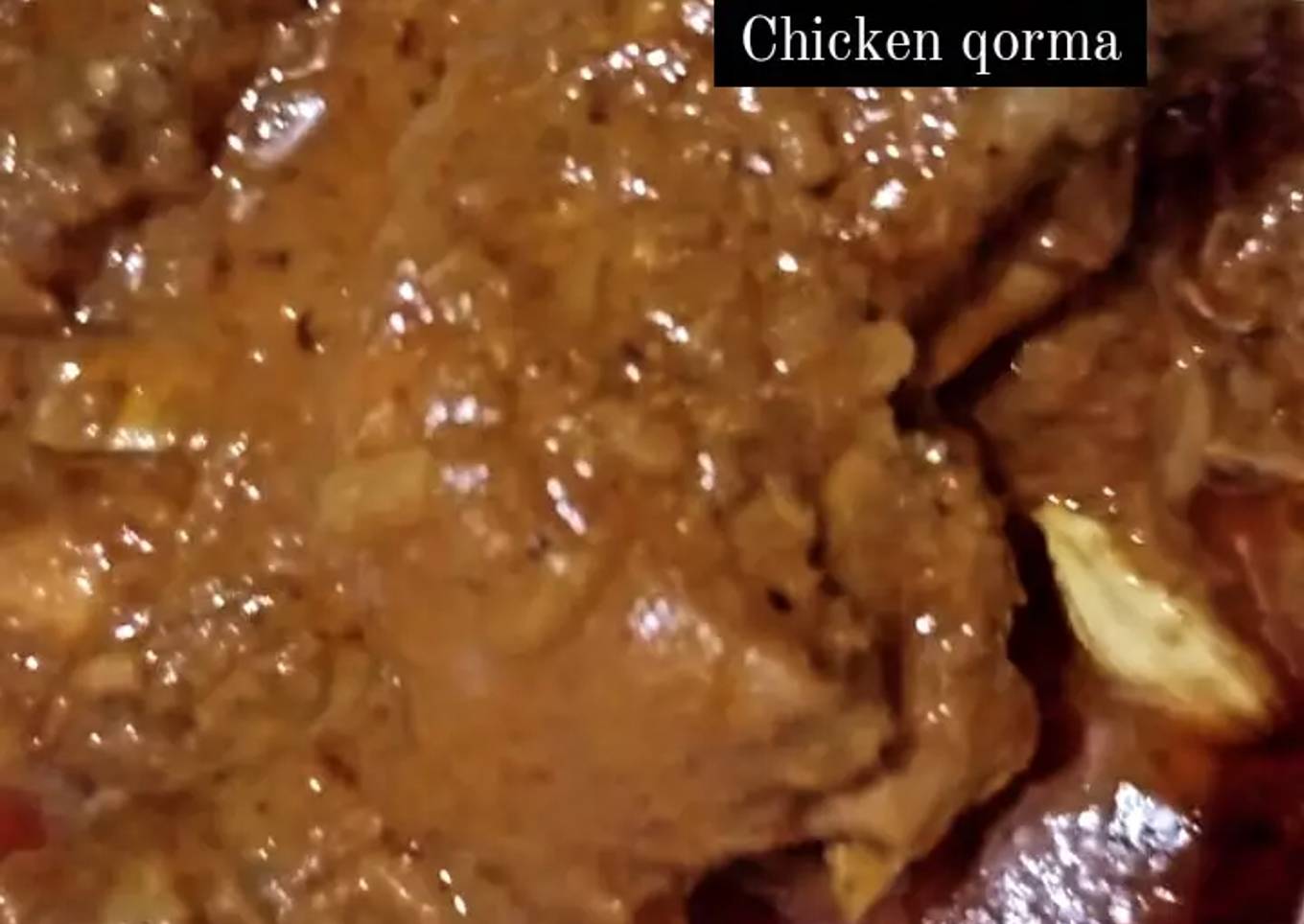 Chicken Qorma
