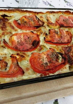 Darált húsos rakott krumpli recept fotója
