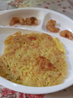 Foto resep Omelet Mie MPASI 1y+