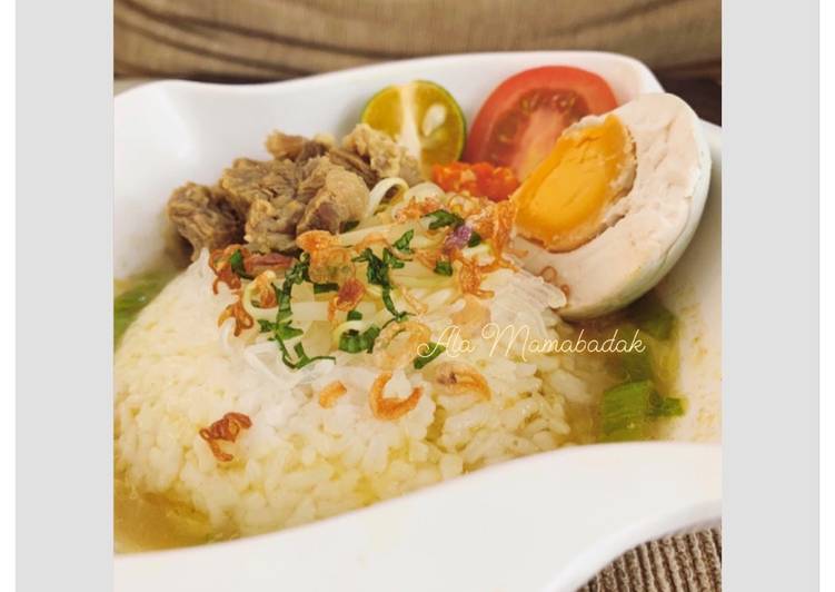 Resep Soto Daging (kuah bening) Anti Gagal