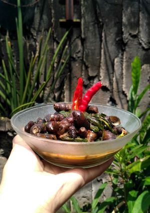 Foto resep Sayur Tutut (Lingling) Tumis kangkung