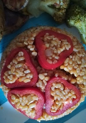 صورة لوصفة برغل بندوره