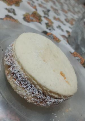 Una foto de Alfajores de maicena/maicenitas