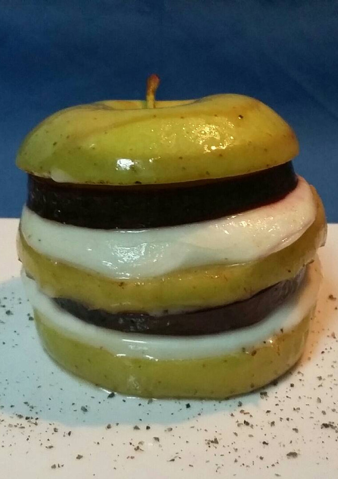 Una foto de Timbal de manzana