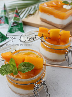 Foto resep Mango Dessert Box