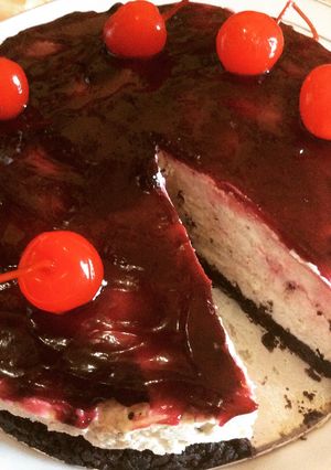 Foto resep Blueberry cheesecake no bake