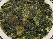 Una foto de tortilla kale