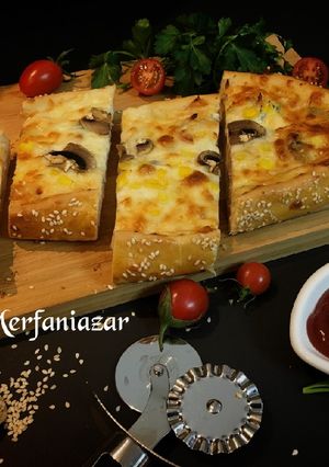 عکسی از دستور پیده پیتزایی