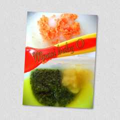 รูปของ Nasi Tim Salmon Bayam Ayam Tahu Saus Apel (mpasi 8+)