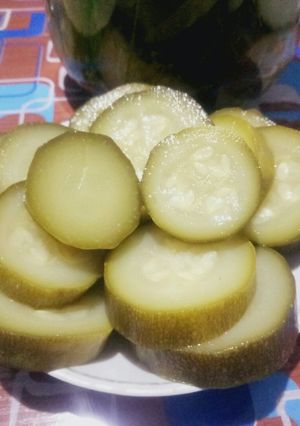 Фото Консервированные кабачки ☘👍 цукини или патиссоны.