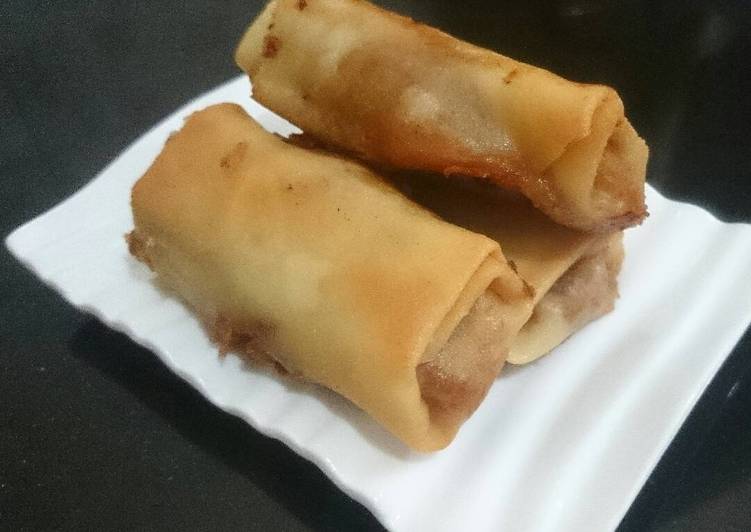 Langkah Mudah untuk Membuat Lumpia Pisang, Lezat Sekali
