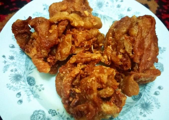 Kulit Ayam Kriuk, recook Chef Ade Koerniawan