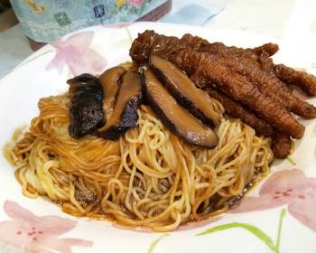 New Recipe Mushroom Chicken Feet Noodle Yummy