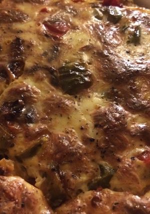 Une photo de Quiche aux poivrons