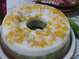 Puding 3 Lapis, nangka lumut coklat