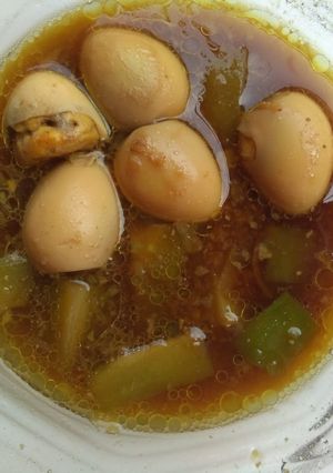 Foto resep Semur telor puyuh Labu