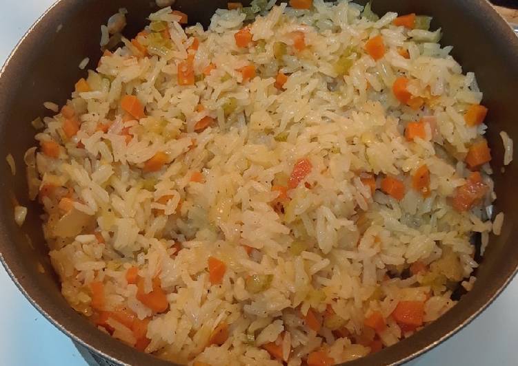 Steps to Prepare Homemade Rice Pilaf