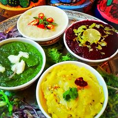 A picture of Vegetable Thalli.
