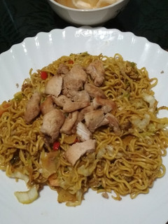 Foto resep Mie goreng ayam teriyaki
